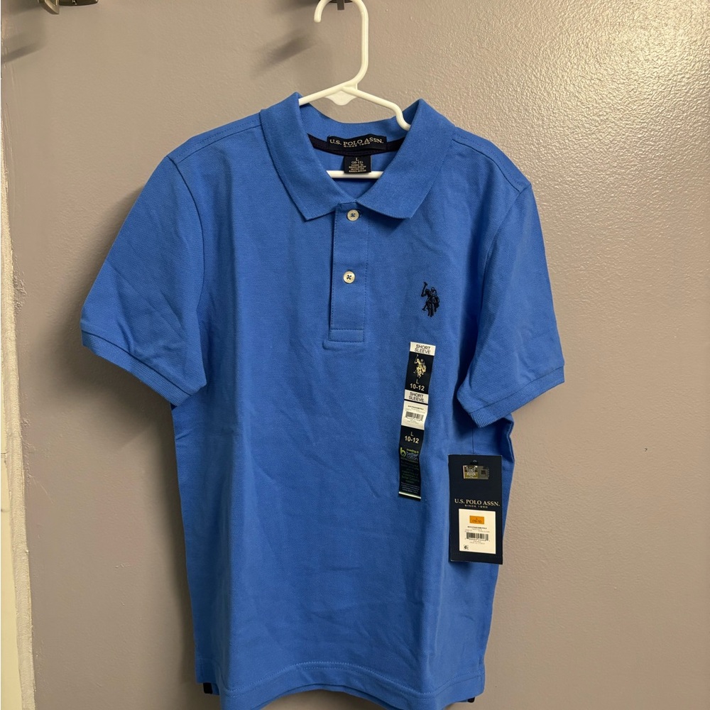 U.S. Polo Assn. Royal Blue Short-Sleeve Polo